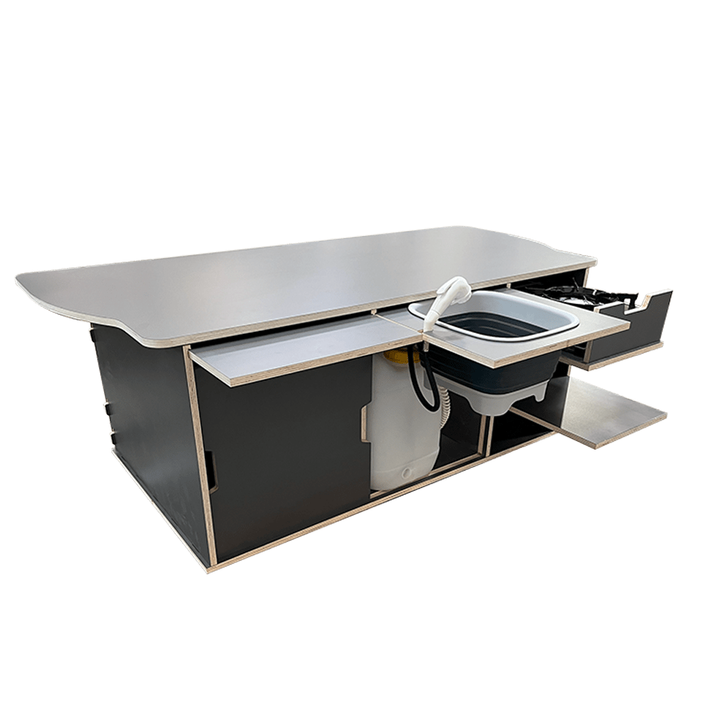 MUEBLE CAMA Quality Camper para Volkswagen Multivan y California sin mueble lateral - Imagen 3