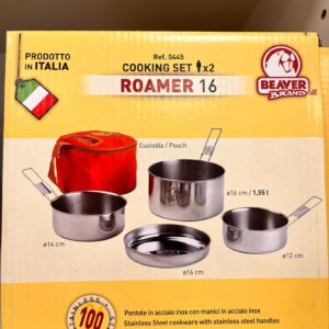 Beaver Brand Roamer 16 (Ref. 0445) juego de cocina para camping.